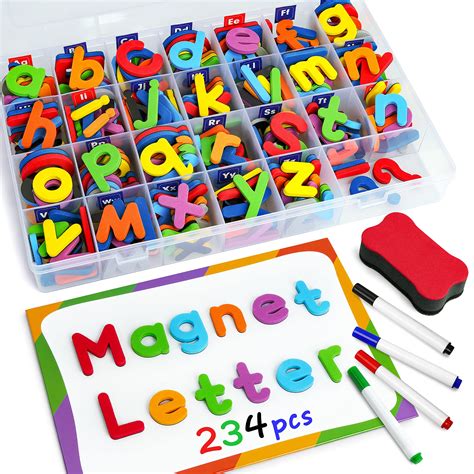Alphabet magnet magic set with alphablocks